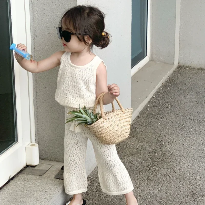 Baby Girl Clothing Zara - Girl's Clothing Sets 2024 Summer Korean