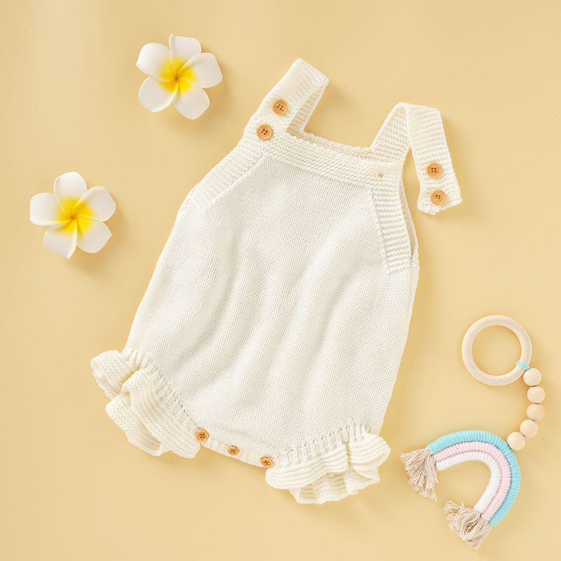Baby Clothing Brands - Baby Bodysuit Knitted Infant Girl Jumpsuit
