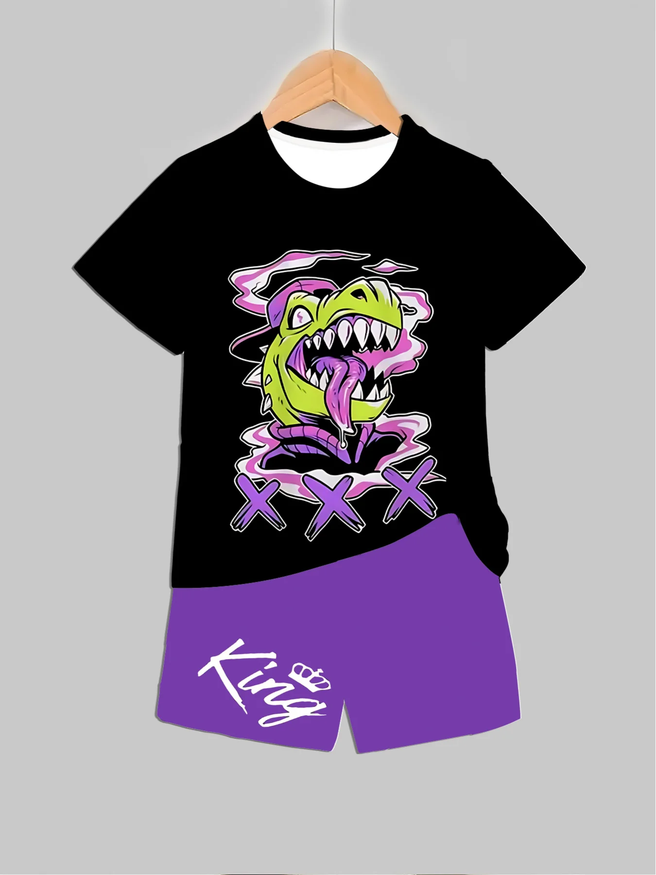 Baby Clothing - New Dinosaur Printed Outfits Tops +