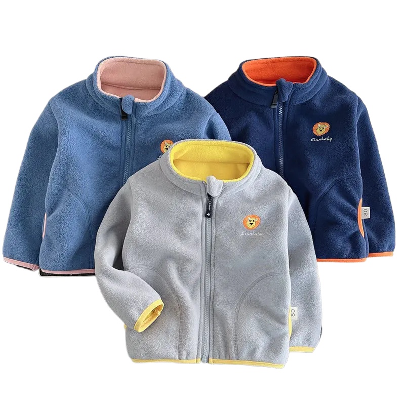 Knit Cardigan Infant - New Children Boys Girls Polar Fleece