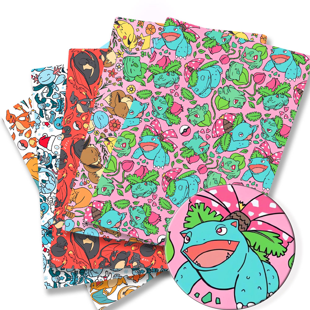 Baby Clothing Unisex - Pokemon Cartoon Fabric140*50cm Handmade Sewing Patchwork