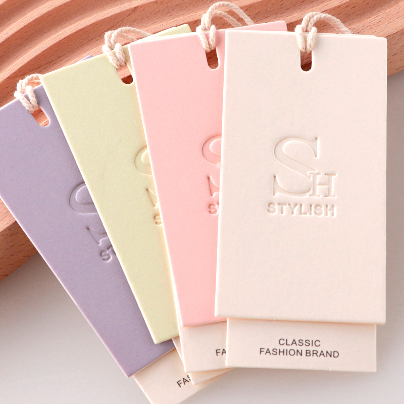 Baby Clothing Labels - 100pcs Simple Garment Tags Special Paper