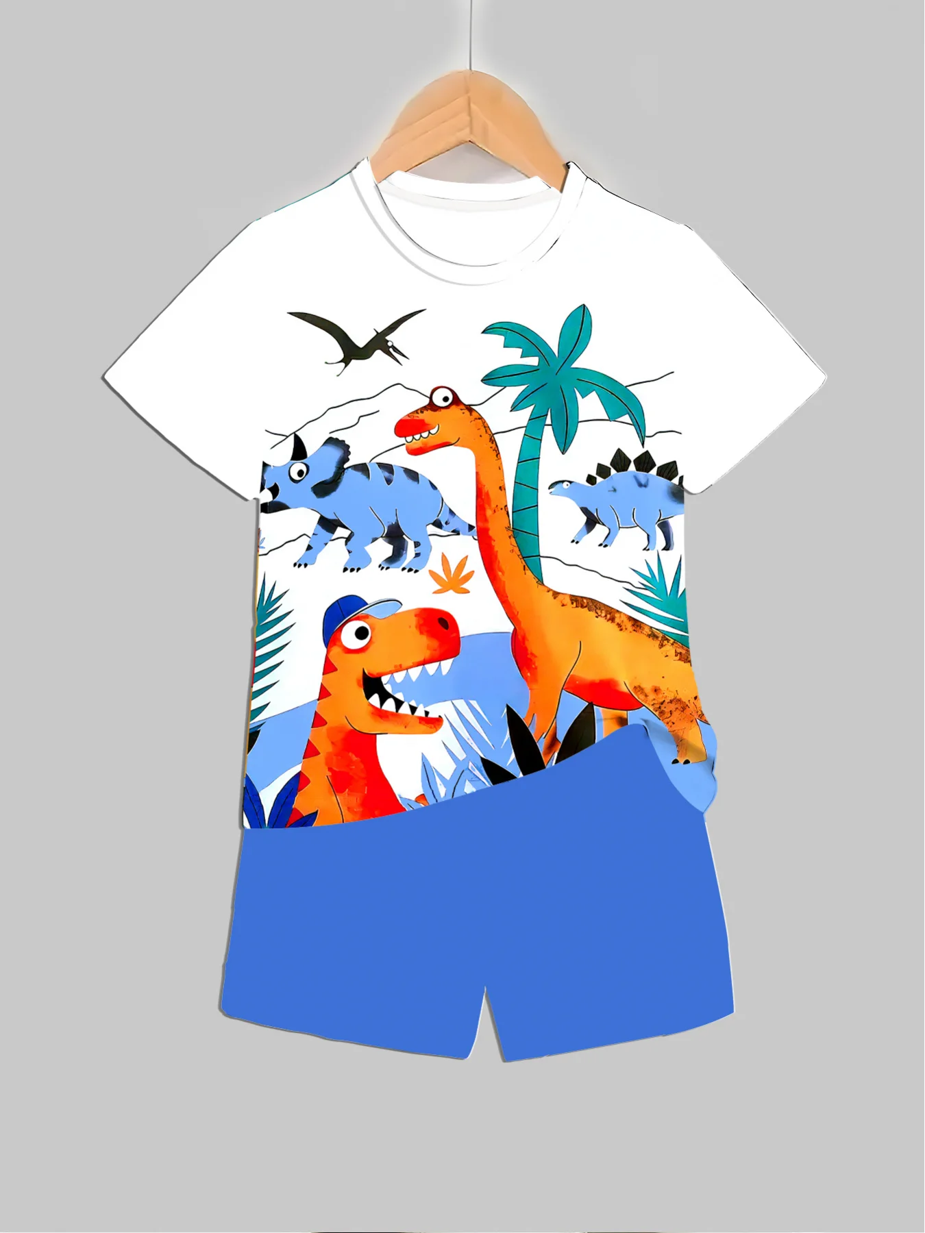 New Dinosaur Printed Outfits T - огляд і ціна Baby Clothing