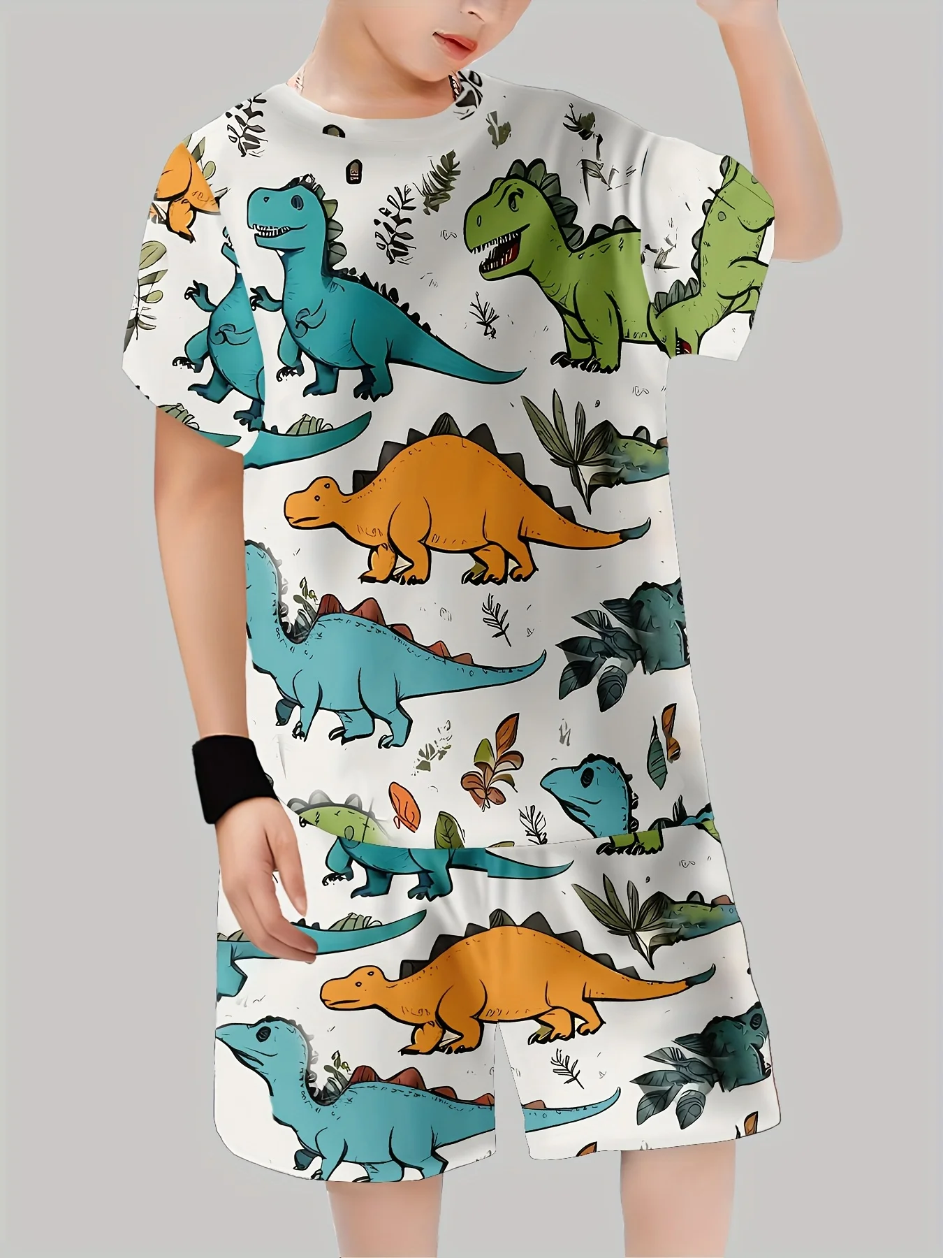 New Dinosaur Printed Outfits T - огляд і ціна Baby Clothing