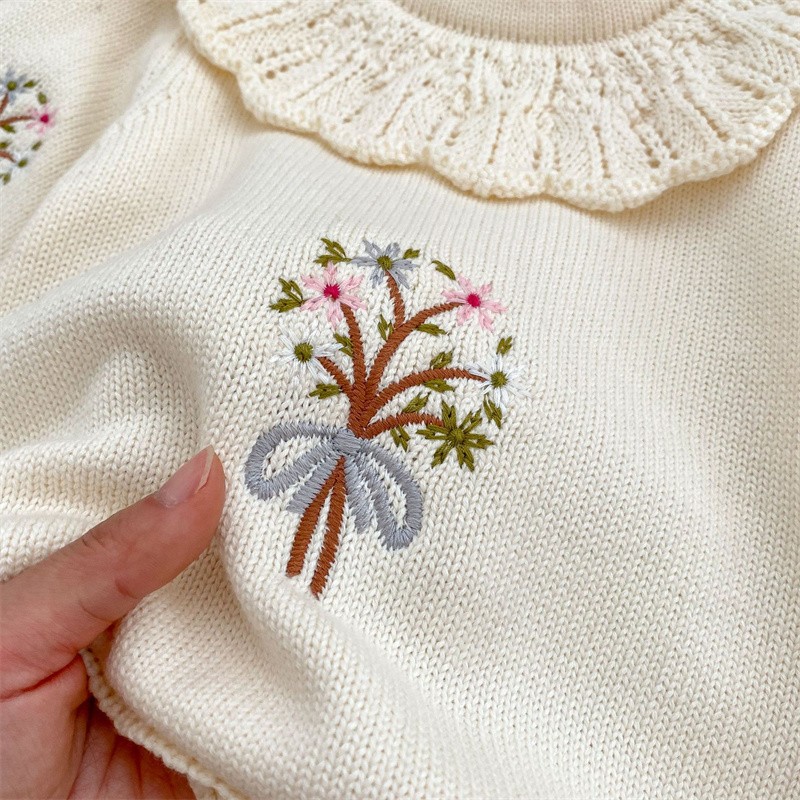 Spring Autumn Newborn Knitting - огляд і ціна Baby Clothing Embroidery