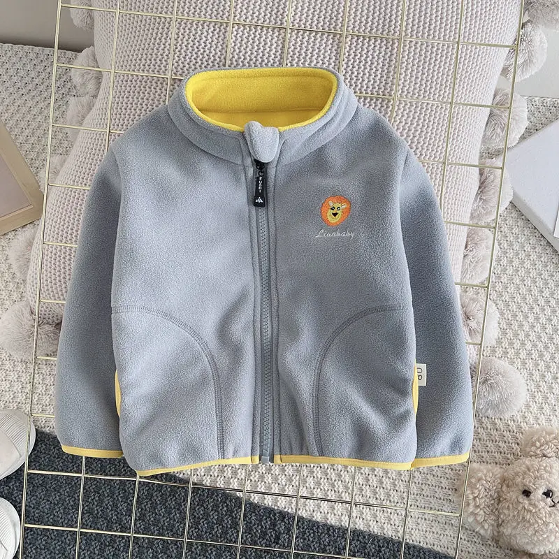 New Children Boys Girls Polar  - огляд і ціна Knit Cardigan Infant