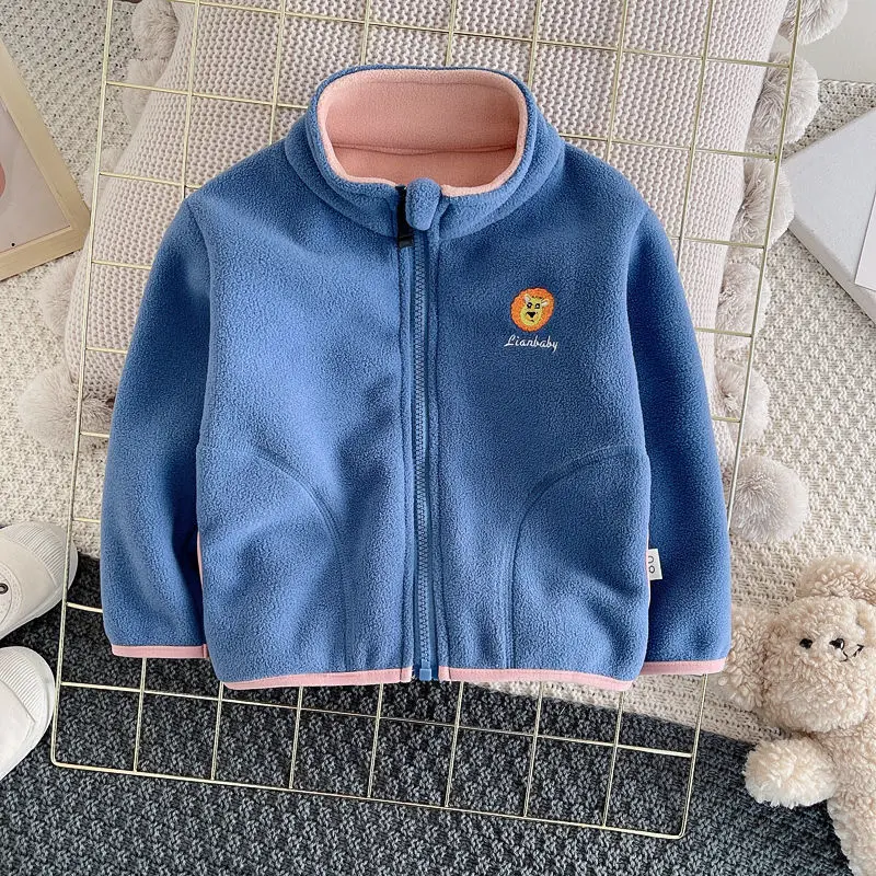 New Children Boys Girls Polar  - огляд і ціна Knit Cardigan Infant