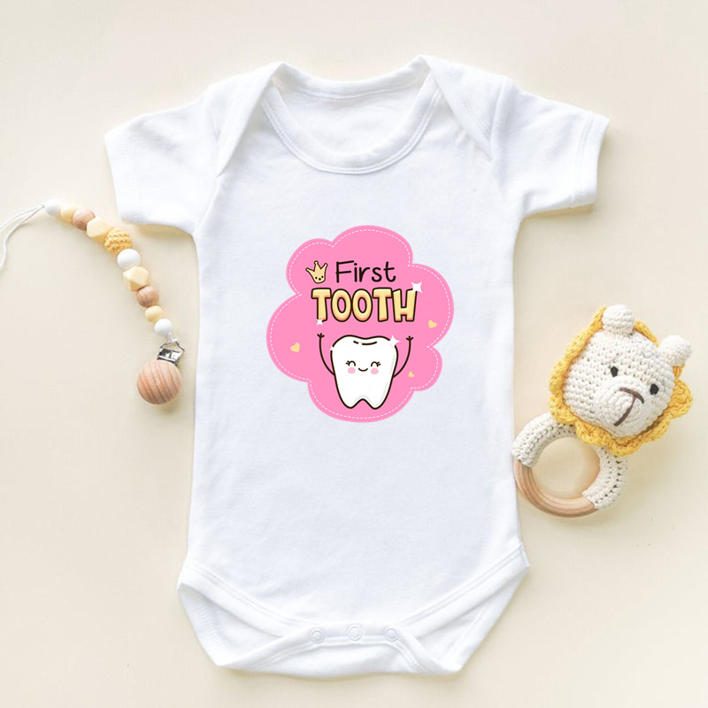 I Got My First Tooth Print Sho - огляд і ціна Baby Clothing Brands