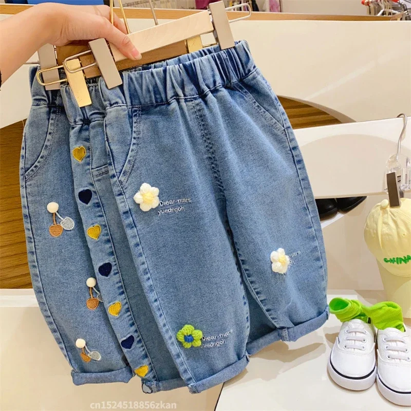 Ambroidered Flower Girl Jeans  - огляд і ціна Baby Girl Clothing Zara