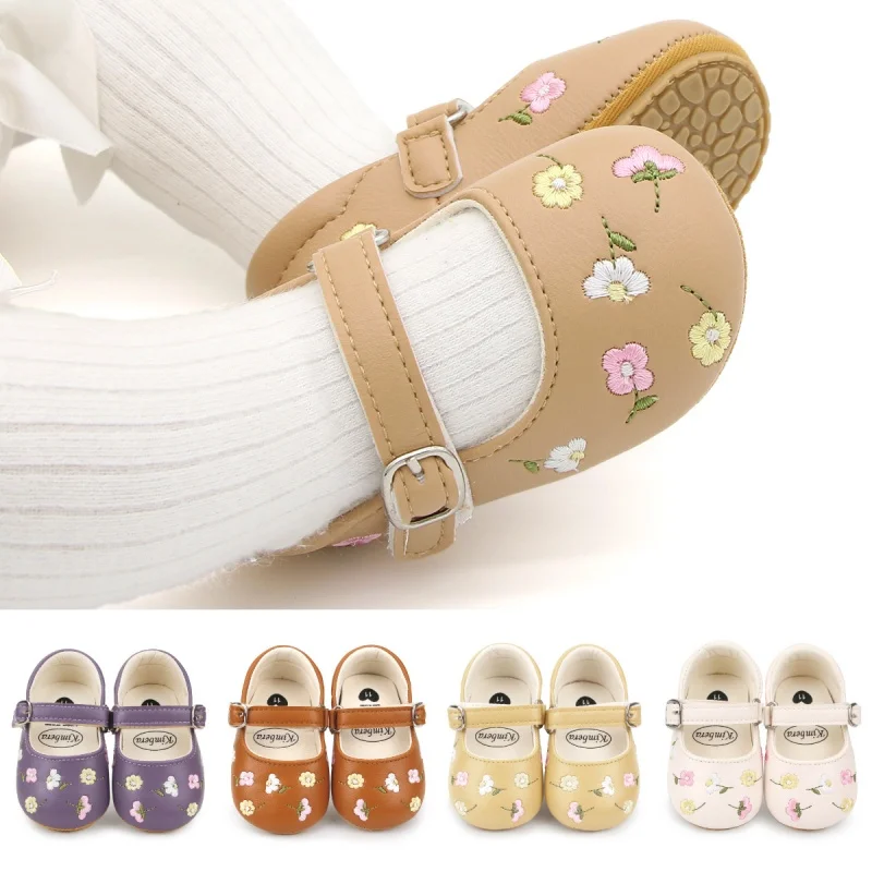 Baby Girls Mary Jane Flats PU  - огляд і ціна Baby Clothing Embroidery