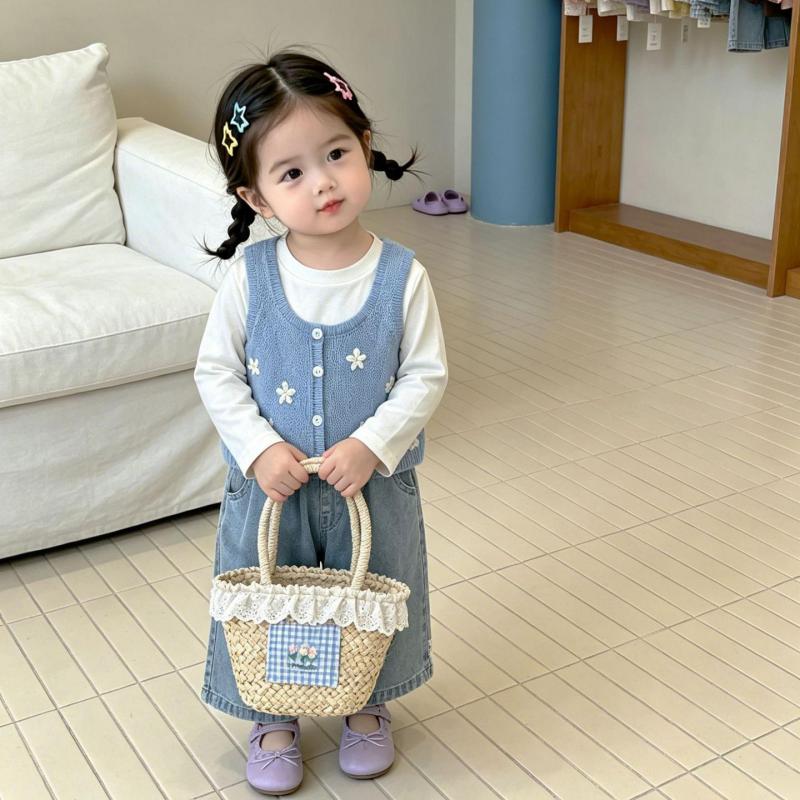 2026 Autumn New Baby Sleeveles - огляд і ціна Knit Cardigan Infant