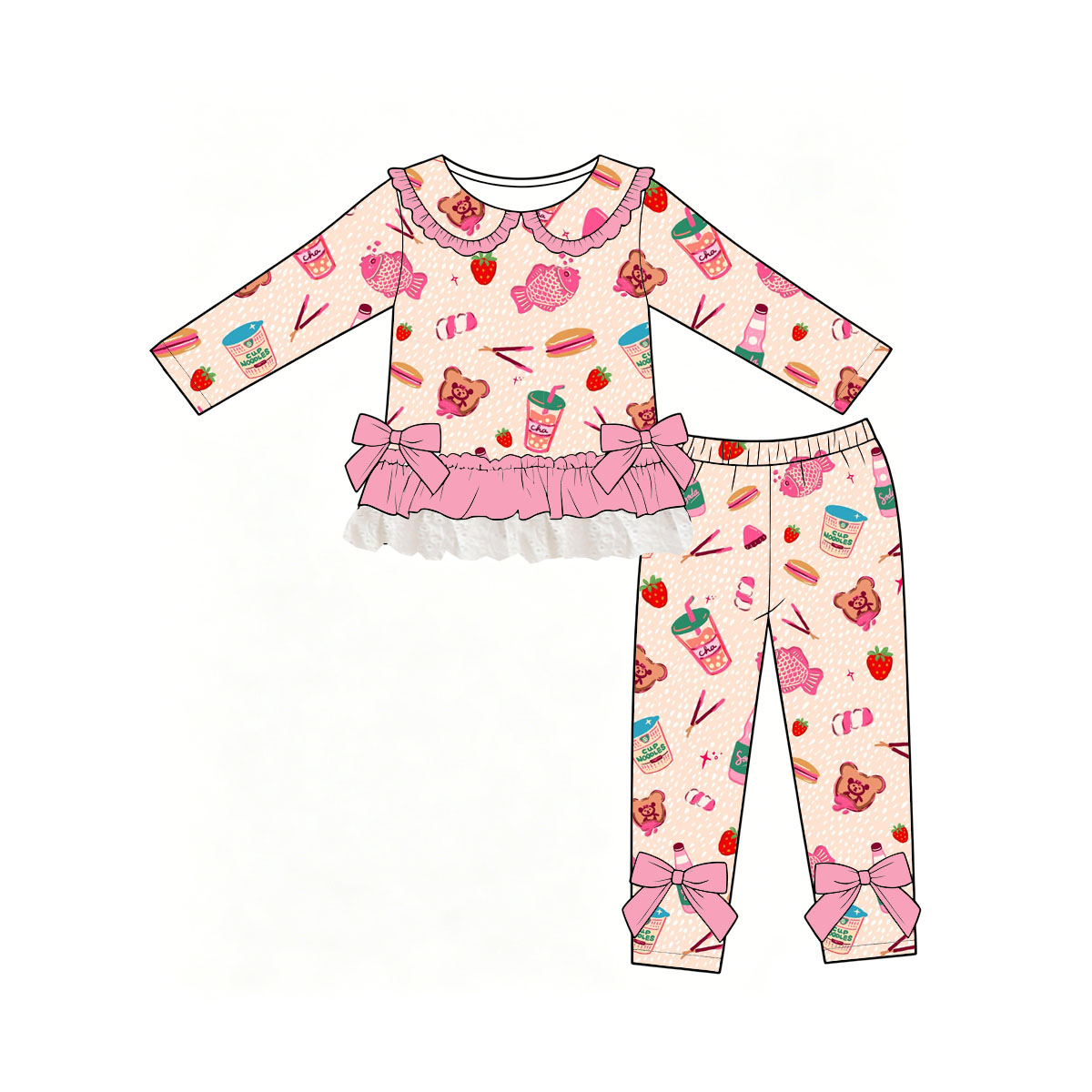 Custom Girl Leopard Flower Bal - огляд і ціна Toddler Legging Set