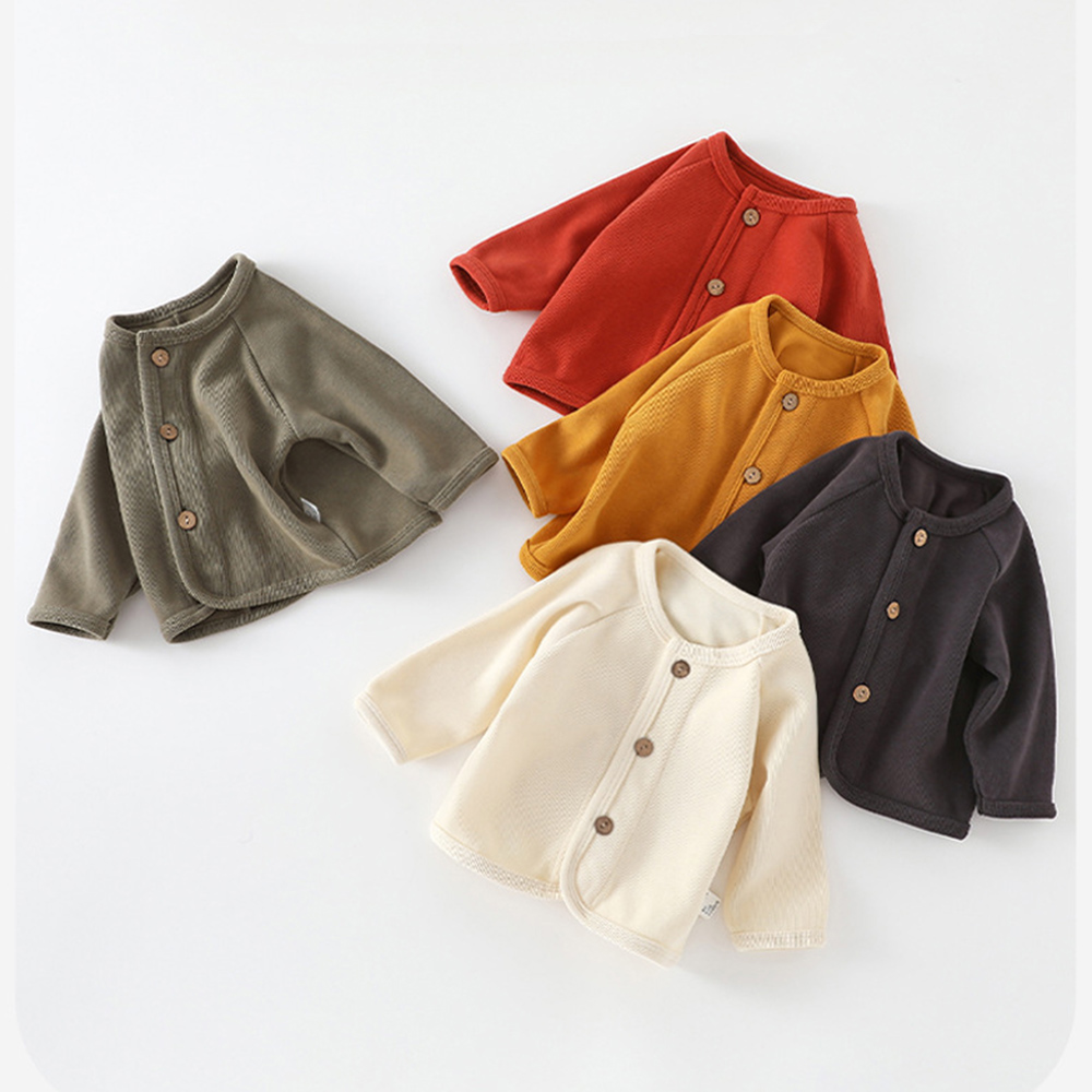 Kids Cardigan Solid Color Spri - огляд і ціна Knit Cardigan Infant