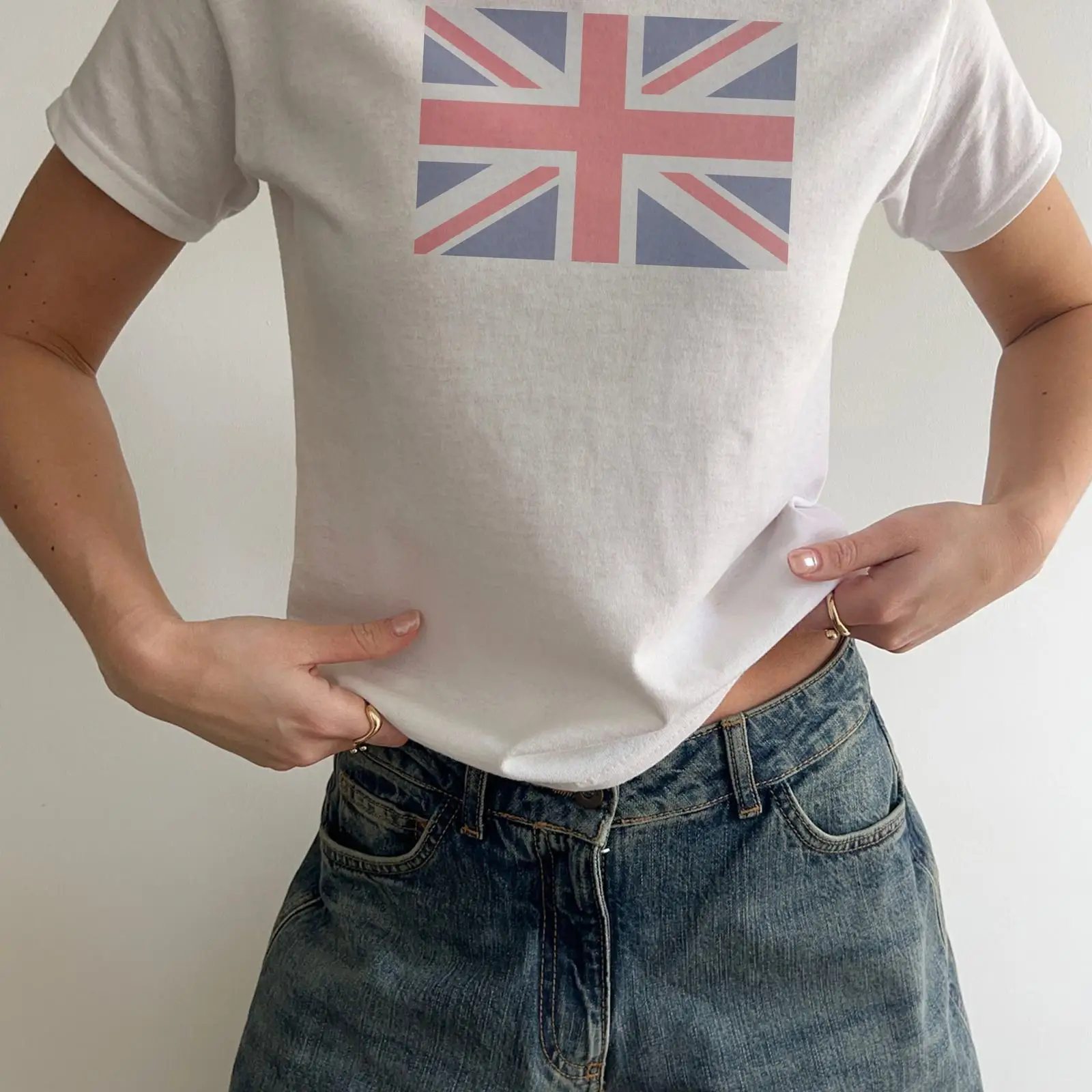 Y2K Baby T Shirt Faded British - огляд і ціна Baby Clothing Country