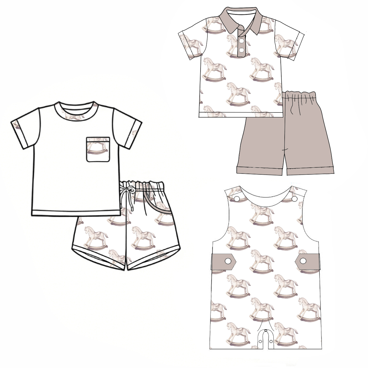 Boutique Kids Christmas Night  - огляд і ціна Toddler Legging Set