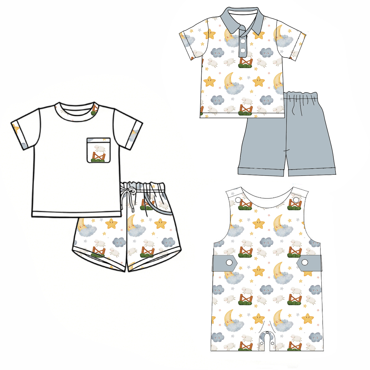 Boutique Kids Christmas Night  - огляд і ціна Toddler Legging Set