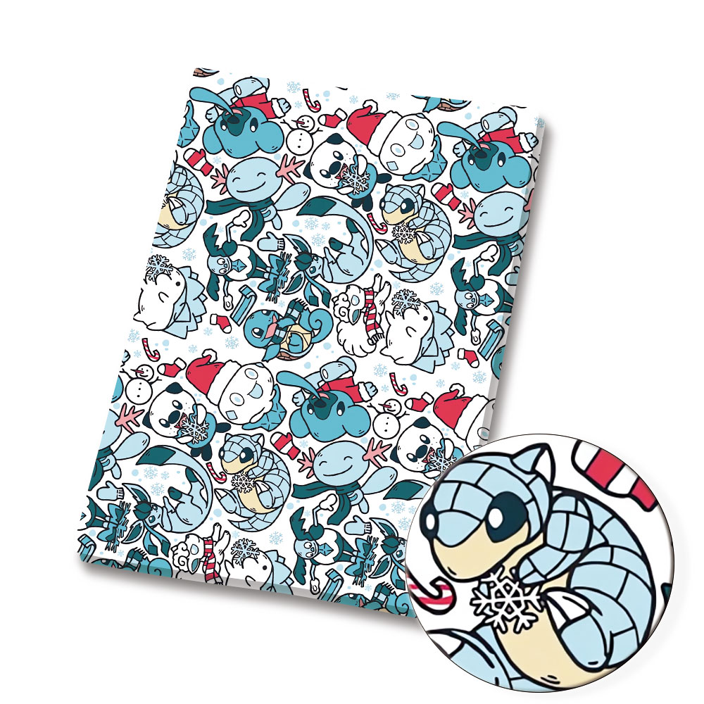 Pokemon Cartoon Fabric140*50cm - огляд і ціна Baby Clothing Unisex