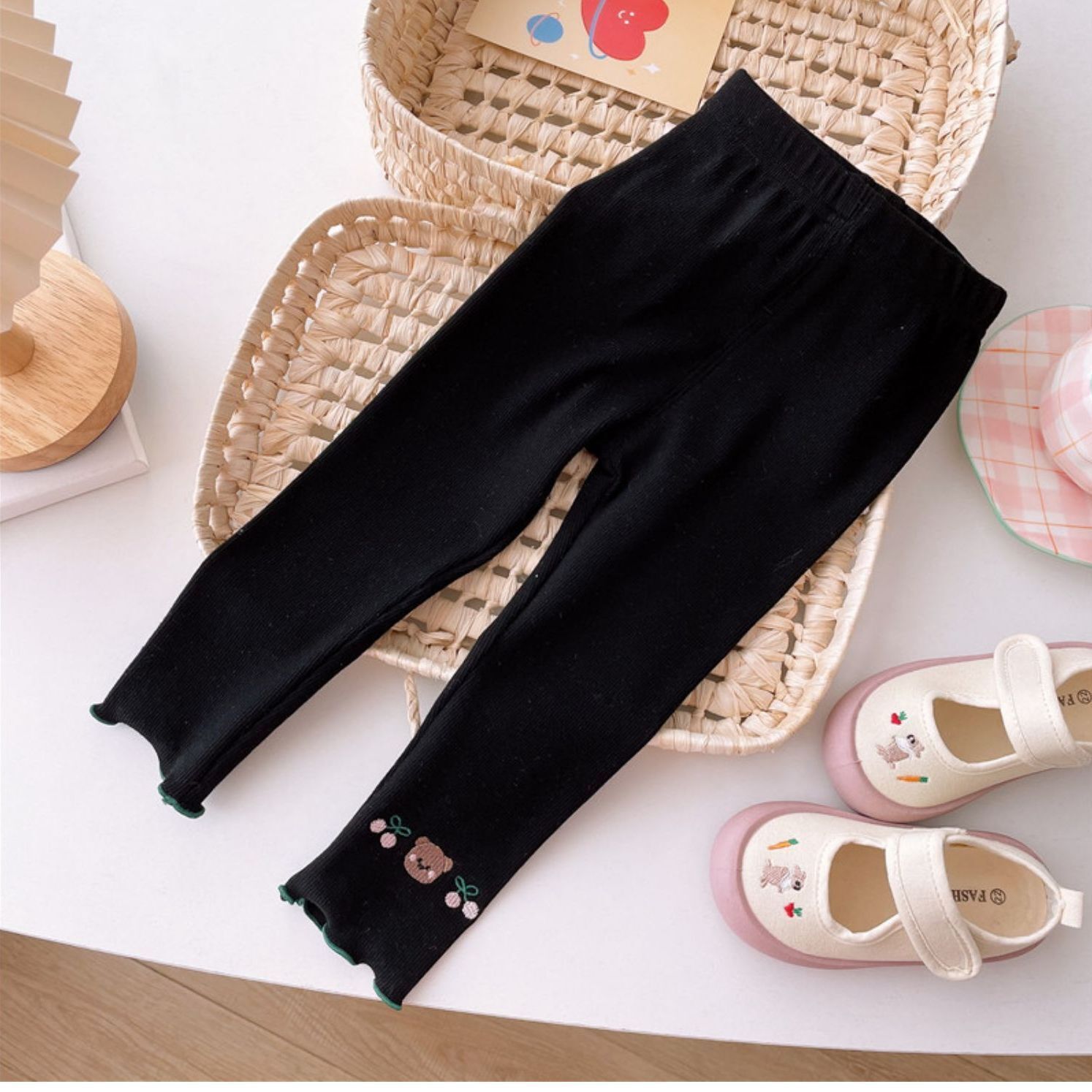 1pcs Girl Spring Summer Cartoo - огляд і ціна Toddler Legging Set