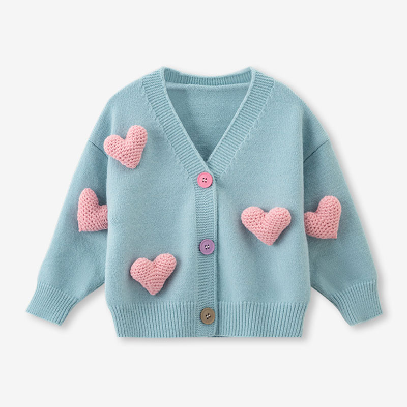 Girls Sweaters Coat Three-Dime - огляд і ціна Knit Cardigan Infant