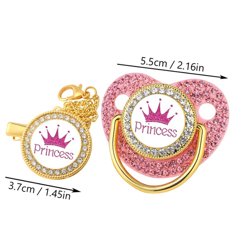 Luxury Crown Pacifier Clip Cha - огляд і ціна Baby Clothing Gift Set