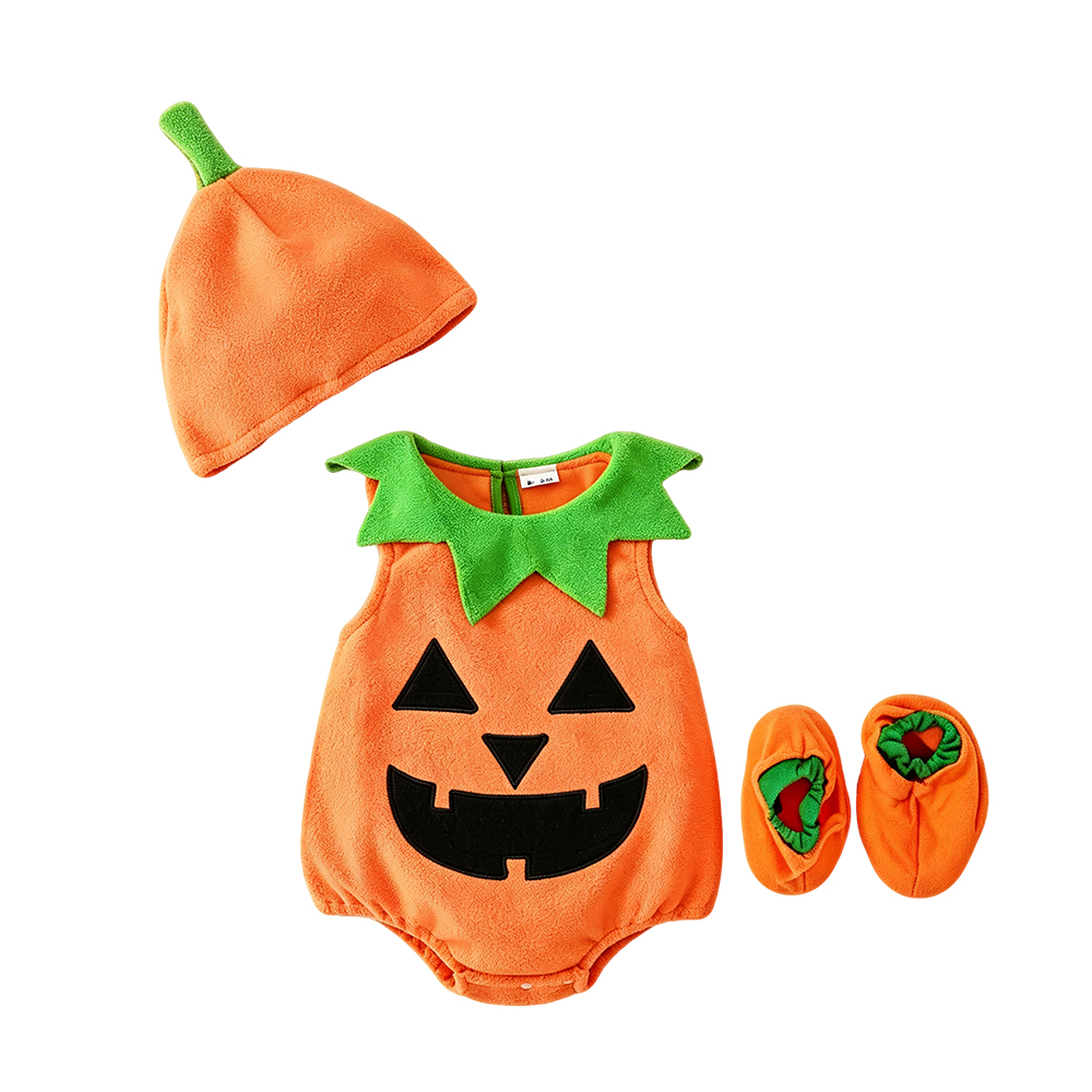 Cute Pumpkin Embroidery Baby R - огляд і ціна Baby Clothing Unisex