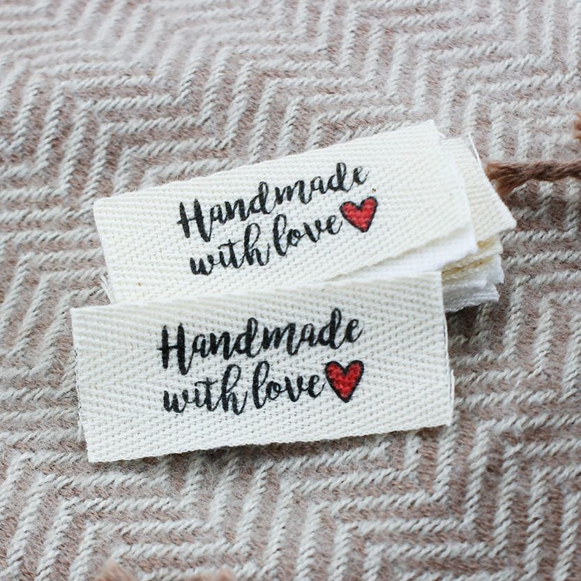 20X50mm,Cotton Twill Webbing,F - огляд і ціна Baby Clothing Labels